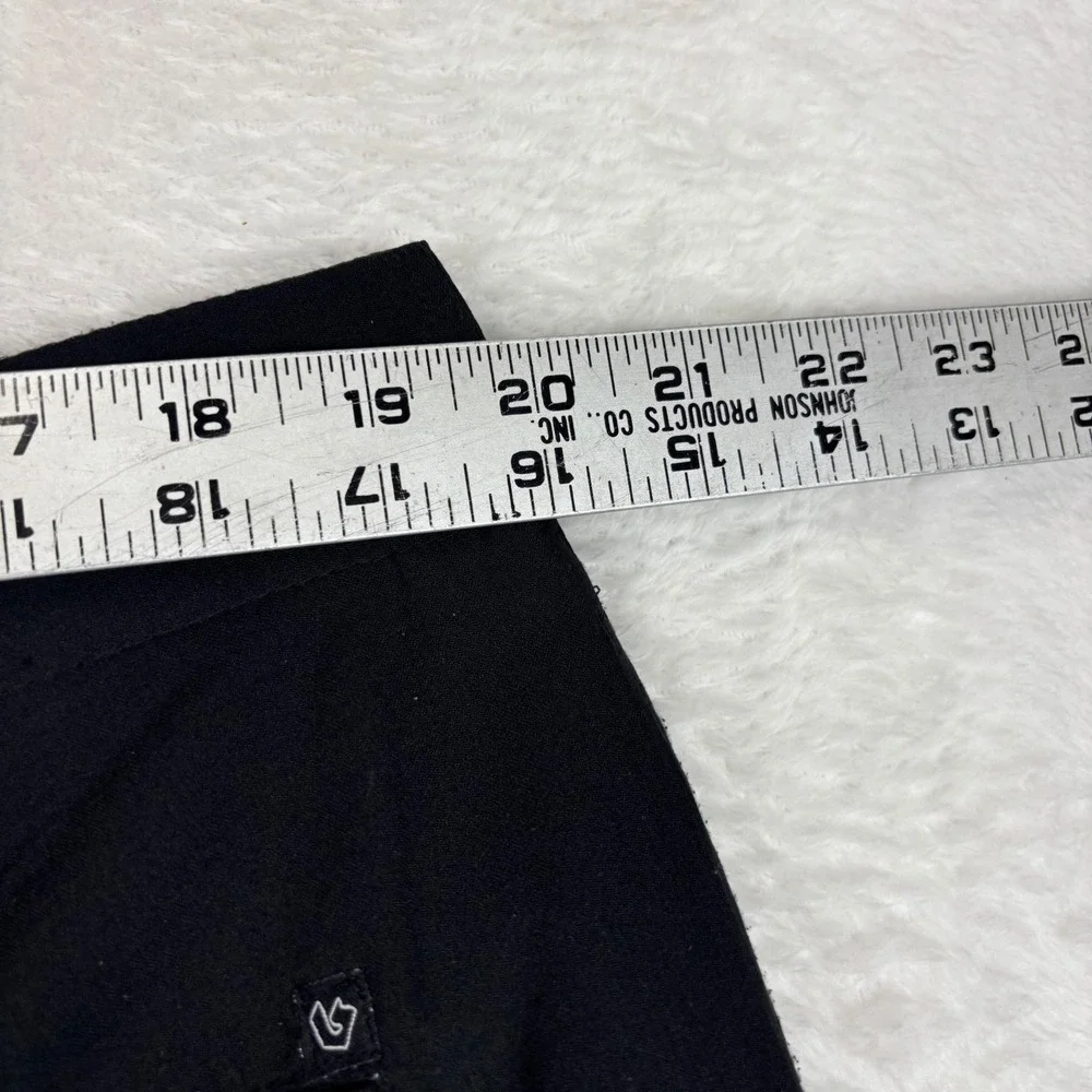 Burnside Mens Hybrid Shorts Black Size 38 Quick Dry Casual Board Shorts